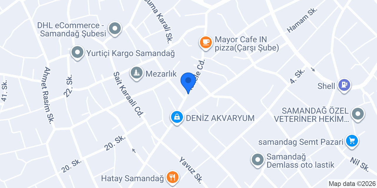 Yuvam Oto Yıkama konumu