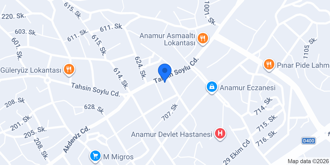 Özcan Kırtasiye konumu
