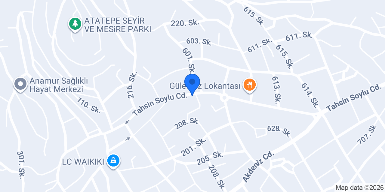 Halkbank Anamur Şubesi konumu