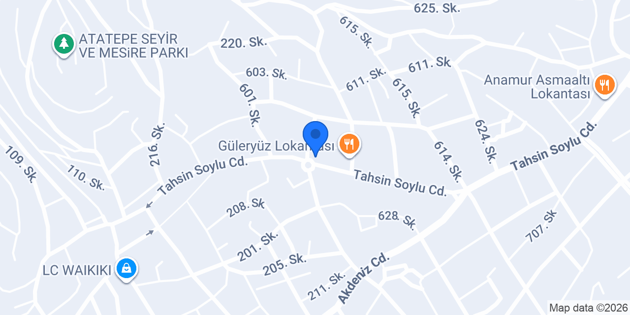 Sevimler Halı Anamur konumu