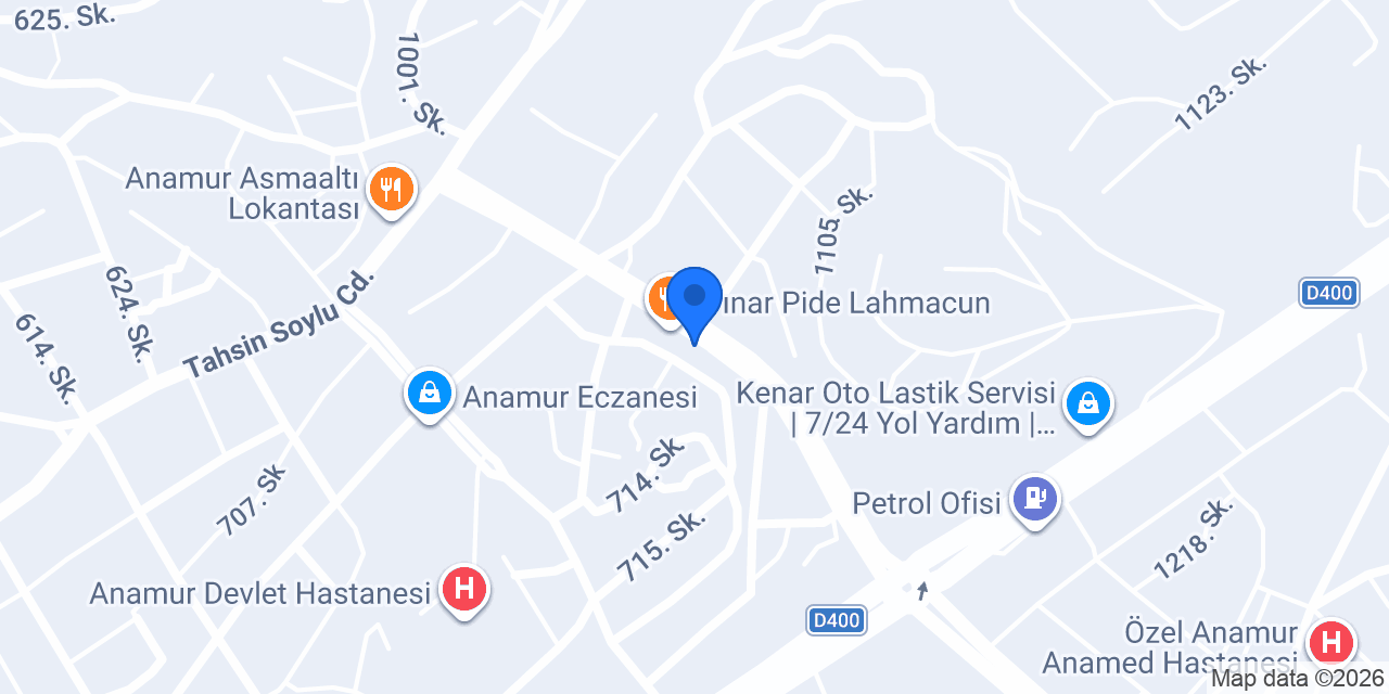 Anamur spot konumu
