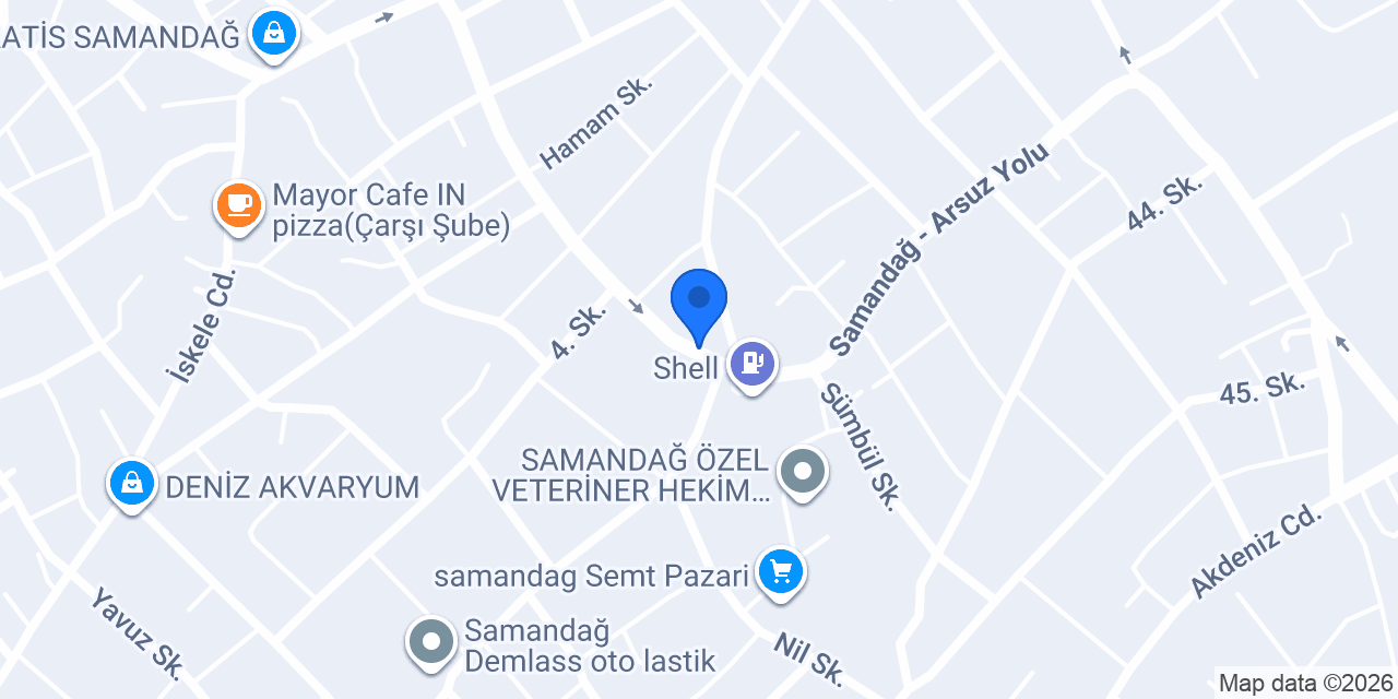 SERKAN OTO ELEKTRİK SERKAN SUSMAZ konumu
