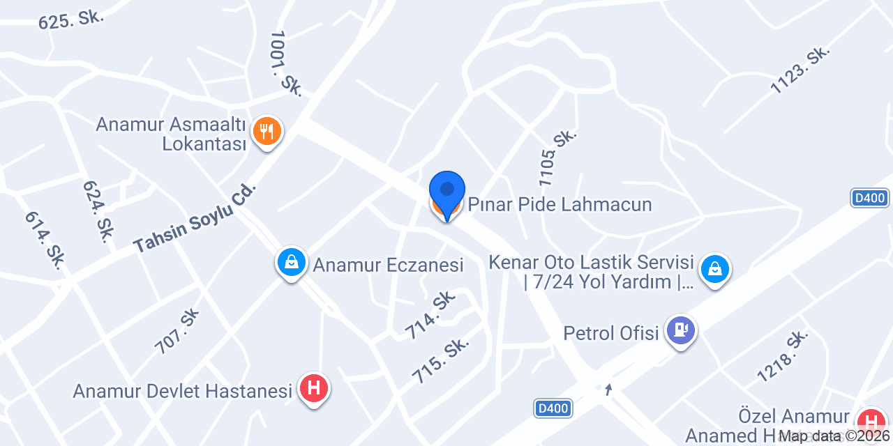 Pınar Pide Lahmacun konumu
