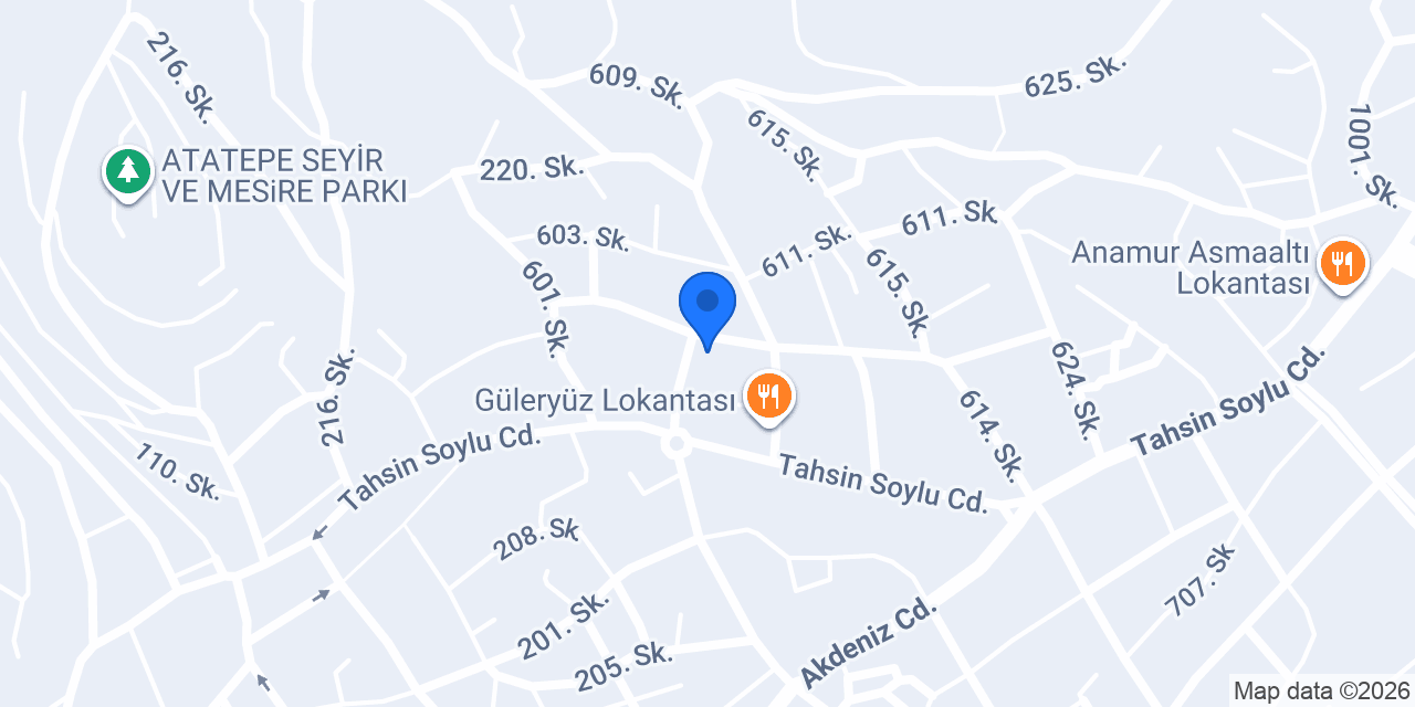 GÖZDE HARİTA MÜHENDİSLİK konumu