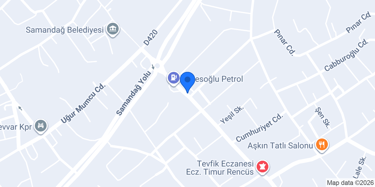 Arslan Fırın Kebap konumu