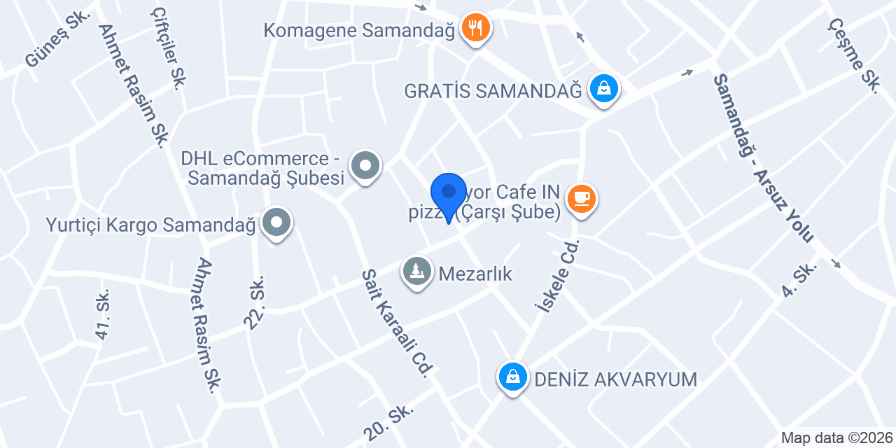 İz Expo reklam & tente & branda konumu