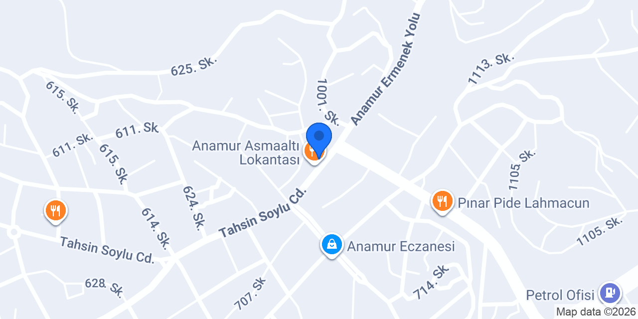 Oktanlar Kasap konumu
