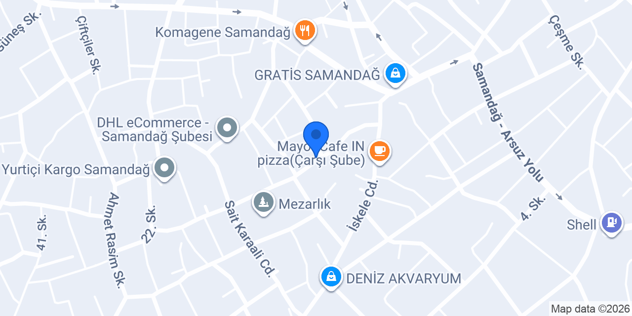 Bysezer erkek kuaförü konumu