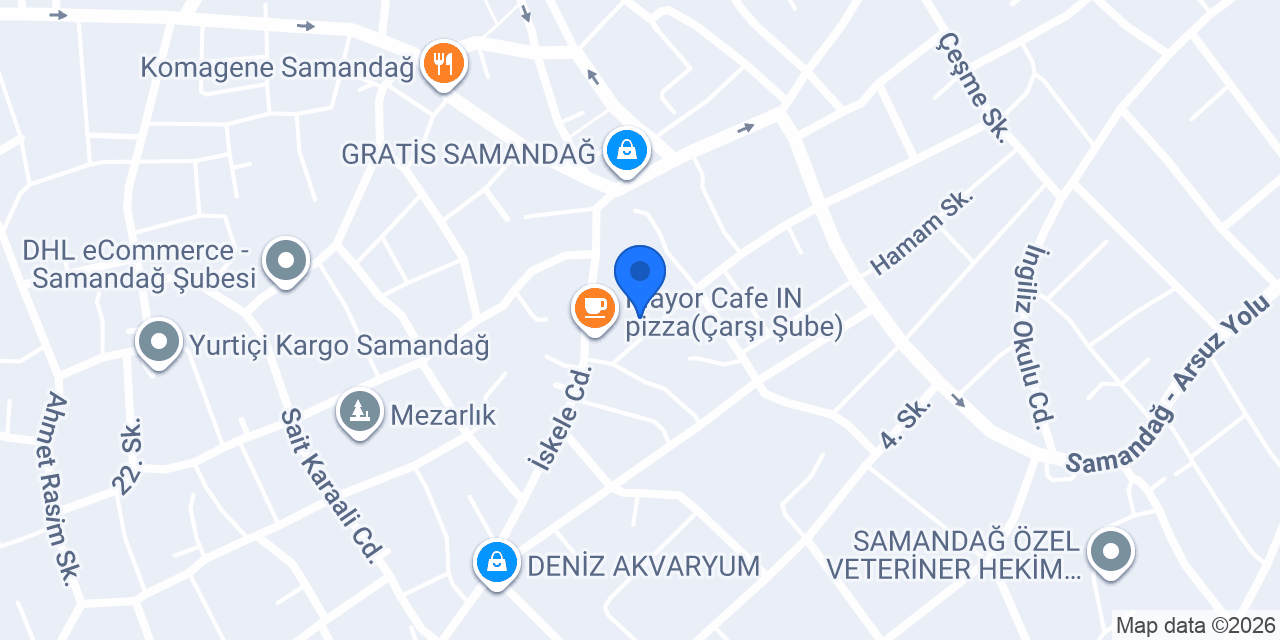 LANE PALMİYE CLINIC konumu