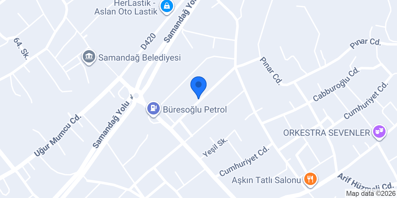 Büresoğolu Halı Saha konumu