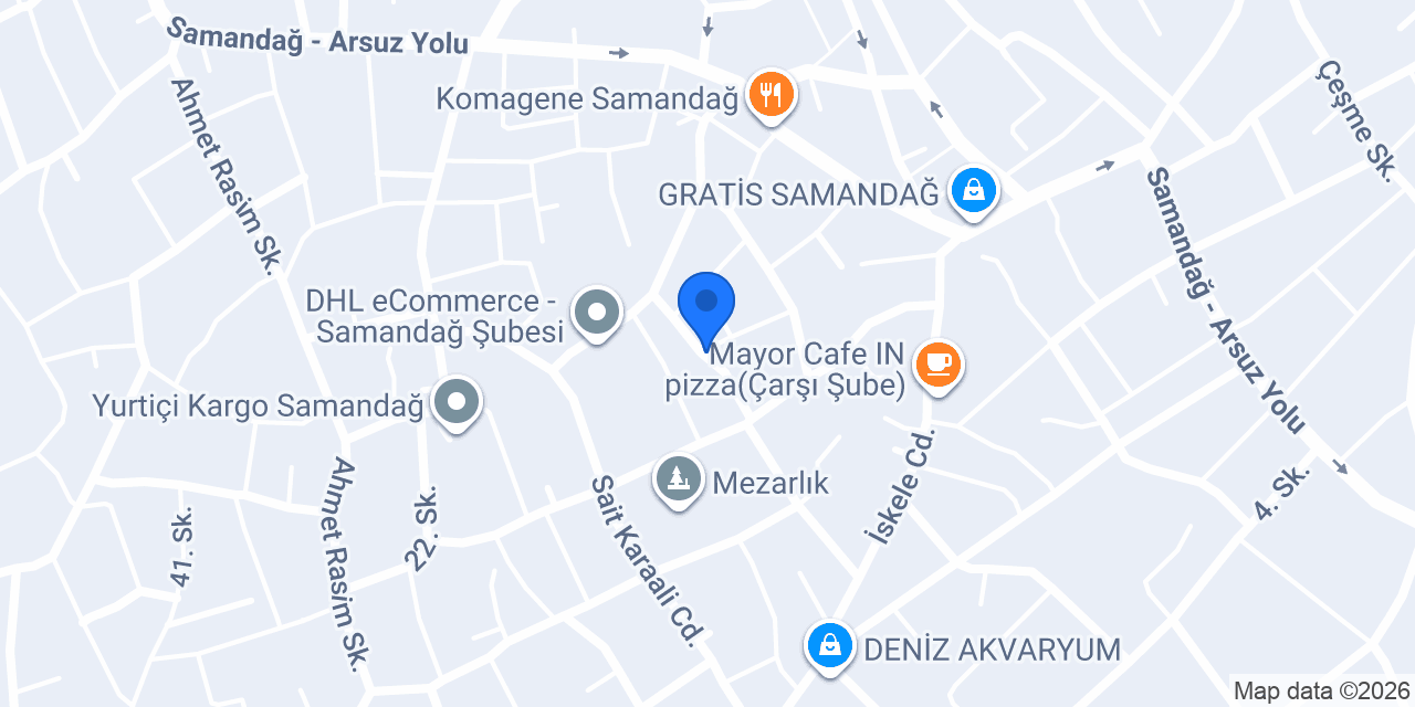 Samandağ TV konumu