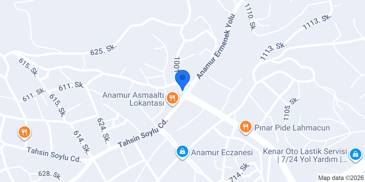 Hanzade Home konumu