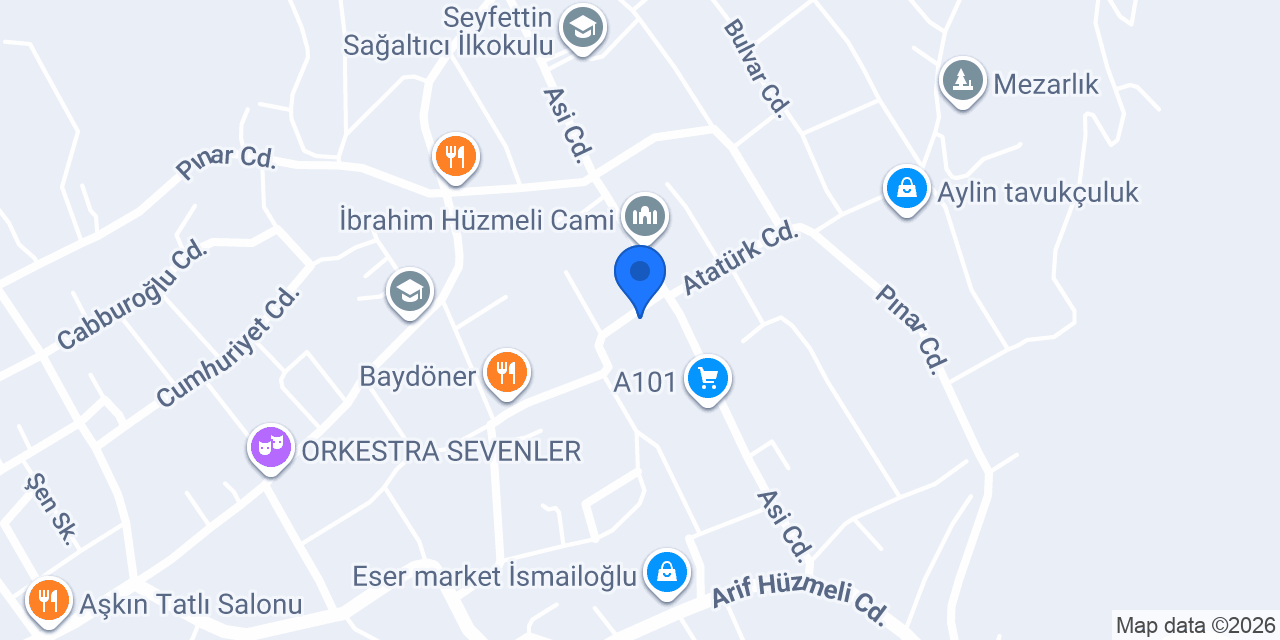 Çiçek Pastanesi konumu