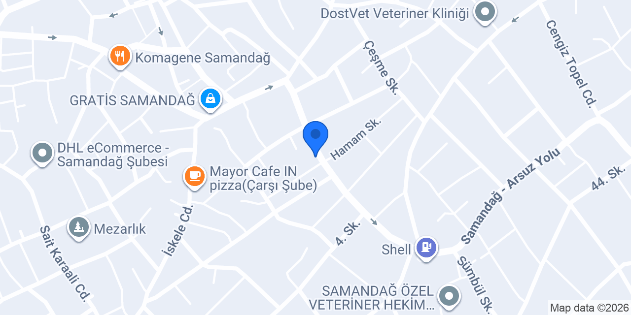 Özçelik Süt Ürünleri konumu