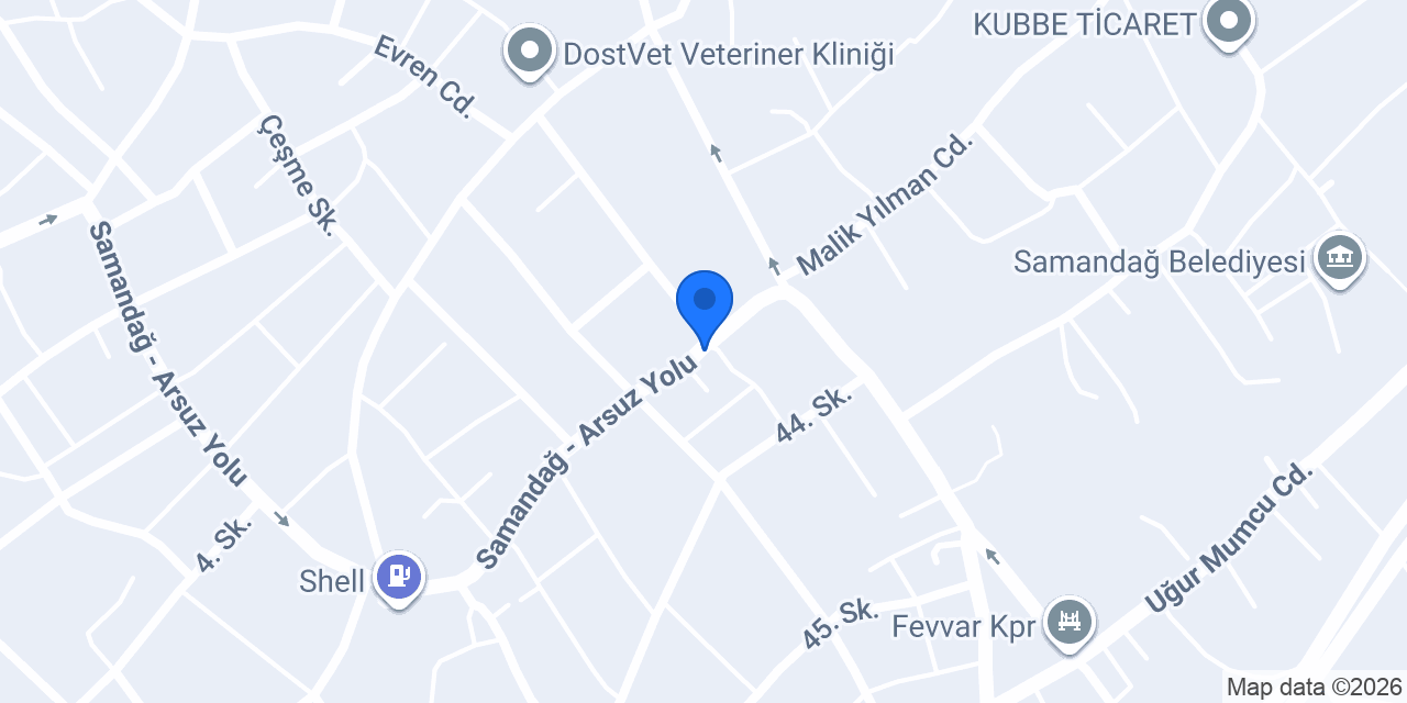 Simge Oto Orjinal Yedek Parça konumu