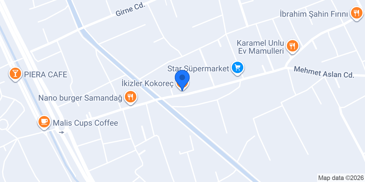 İkizler Kokoreç konumu