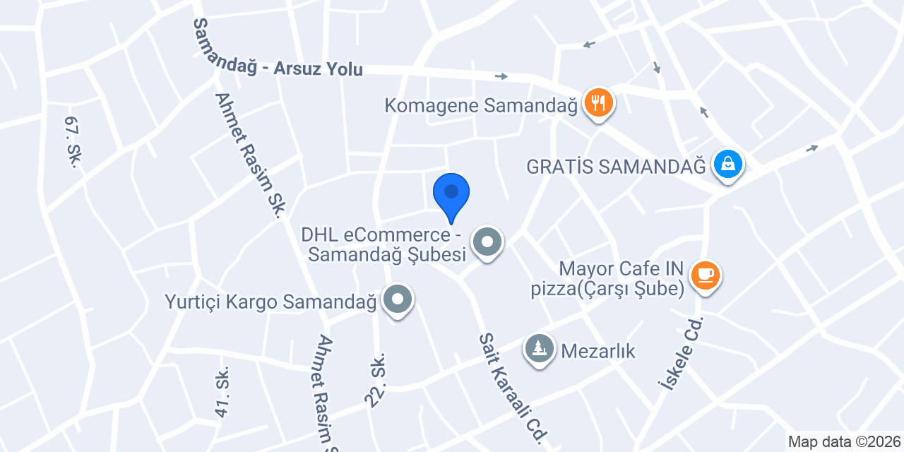 Gül Market konumu