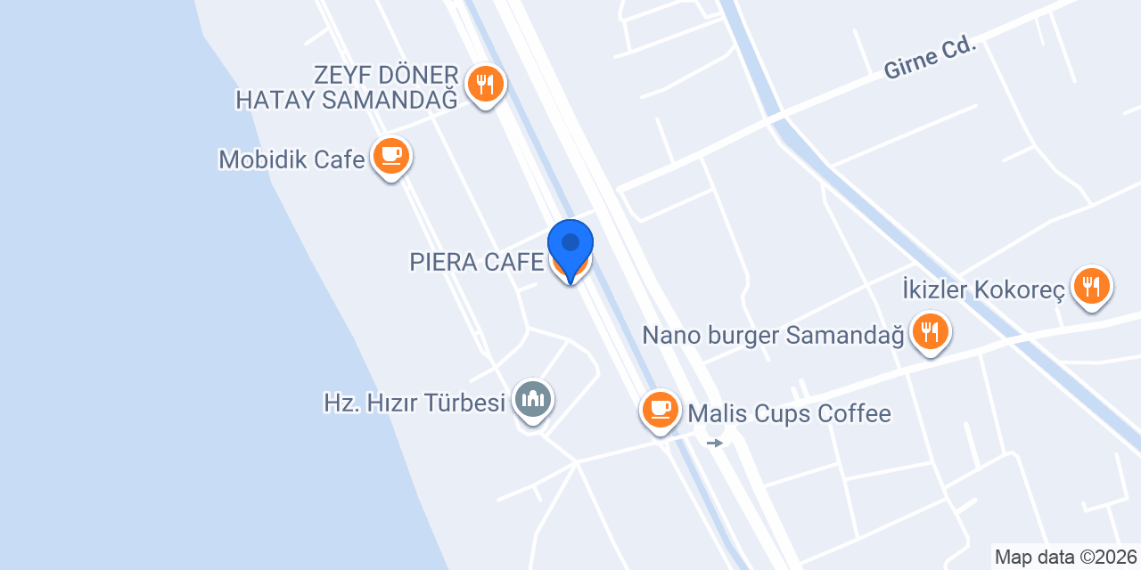 PIERA CAFE konumu