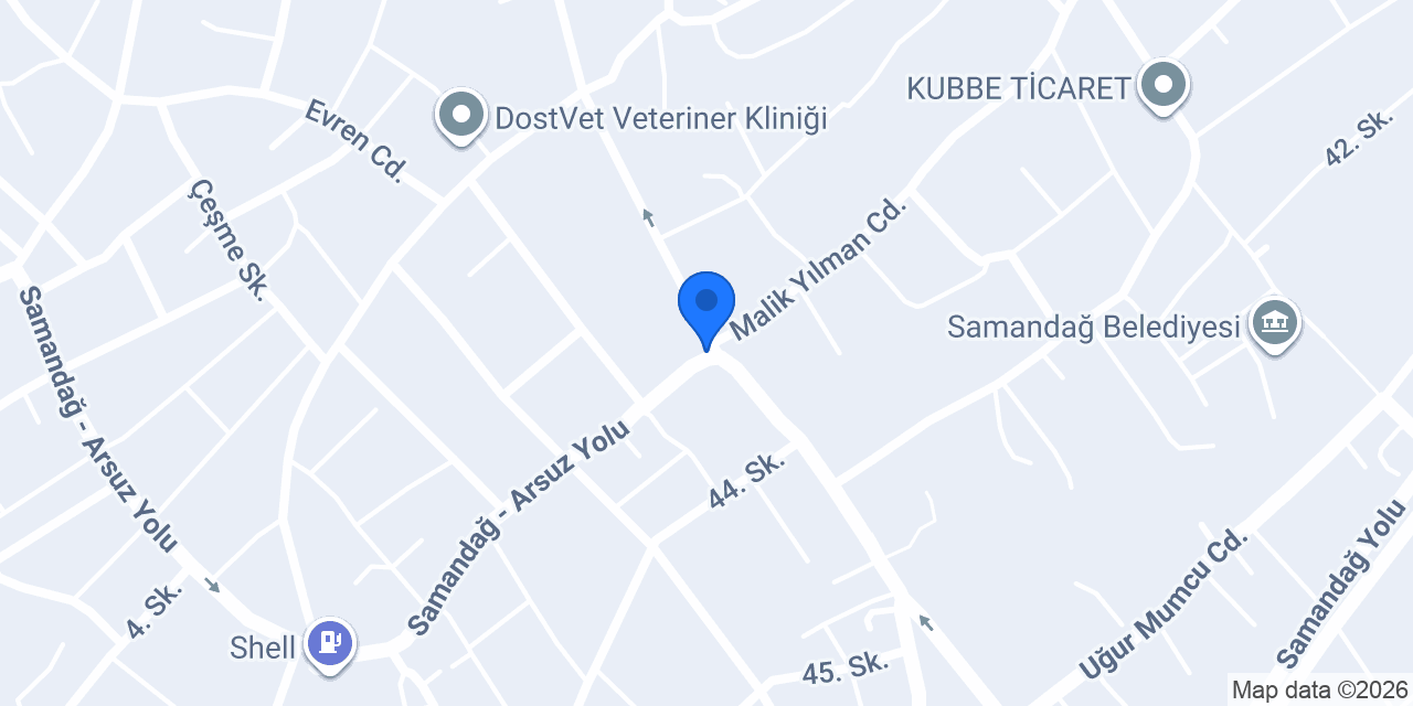 Köşem Market konumu