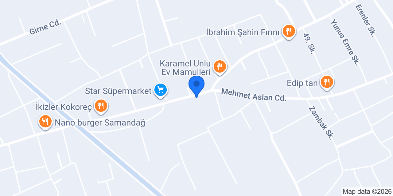 Defne Bayan Kuaförü konumu