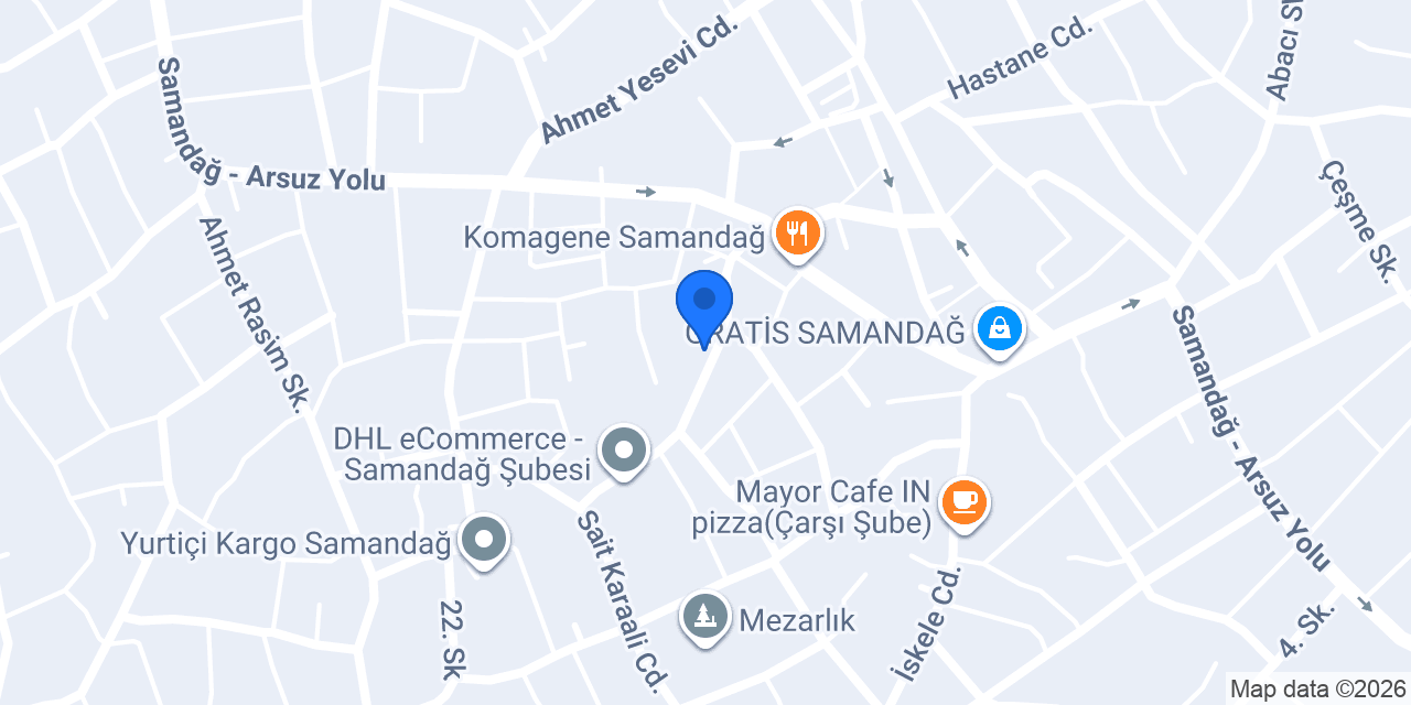 Zübari Oto Yıkama konumu