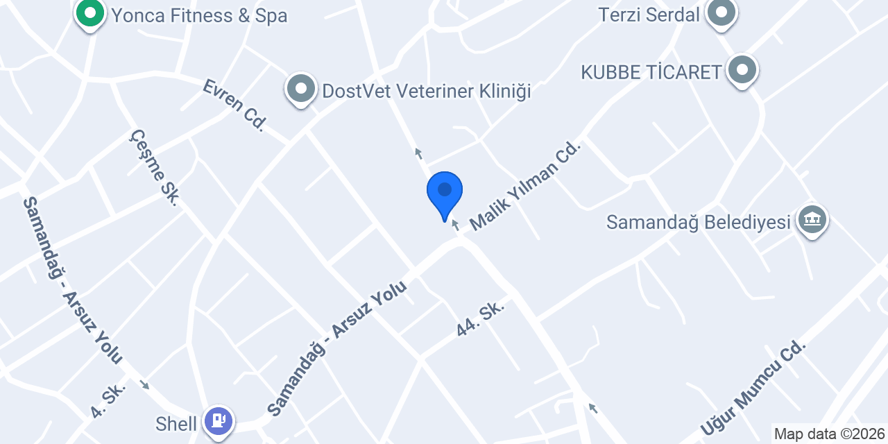 Nebil Oto Kaporta konumu