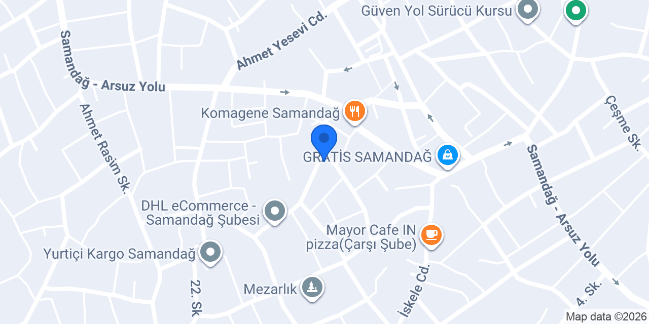 Enes Erkek Kuaförü konumu