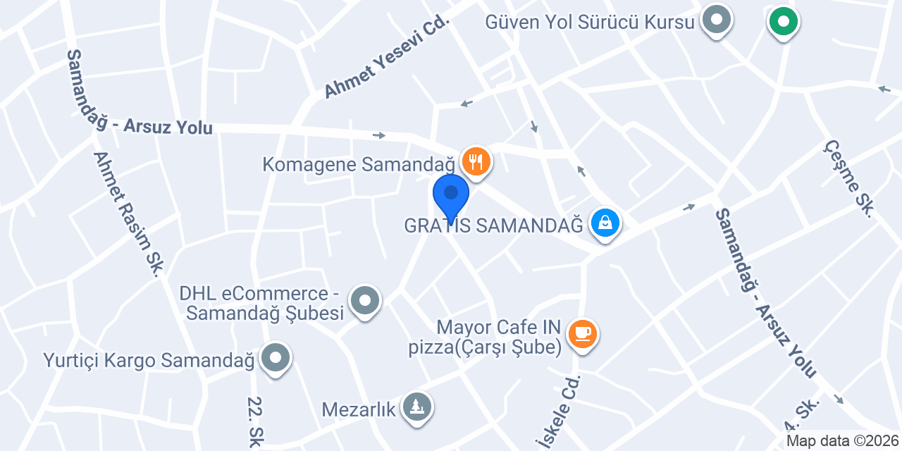 Ejder Oto Kiralama konumu