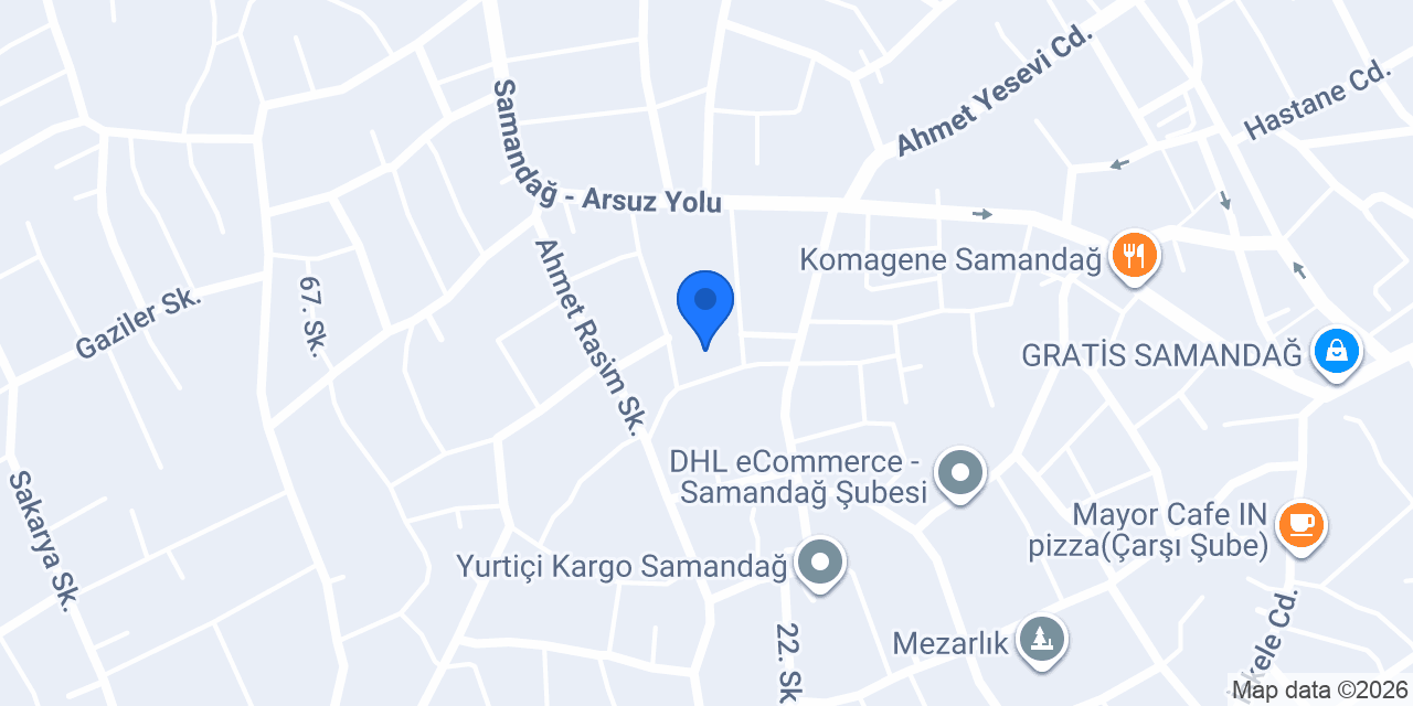 Hatay Ajans konumu