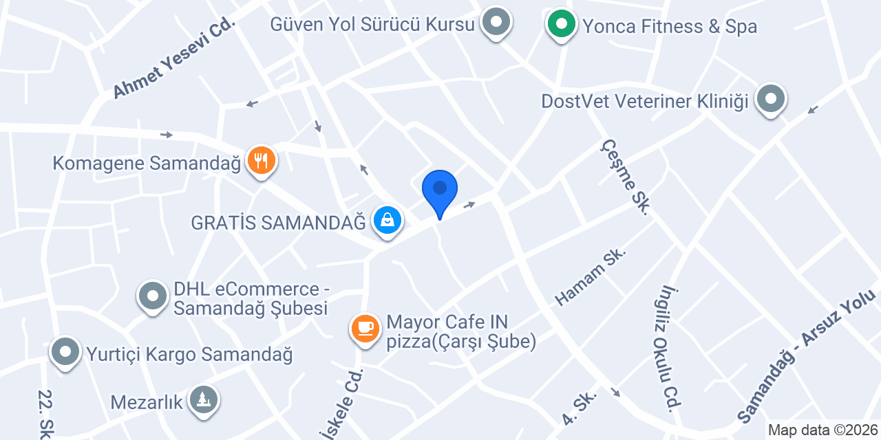 LENKO TOYS SHOP SAMANDAĞ konumu