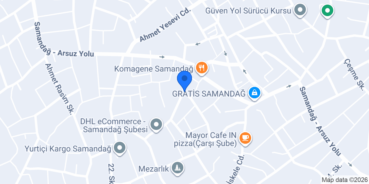 Yok Yok Kırtasiye kitap konumu