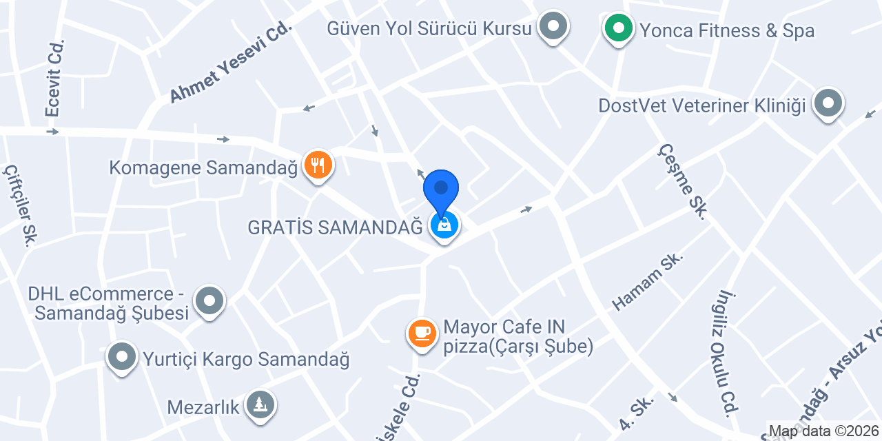 Marina Tost &Burger Cafe konumu