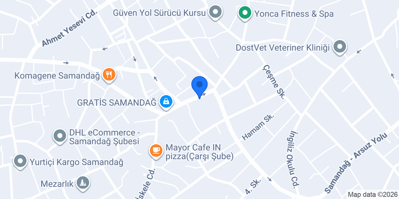 Yurtbay Seramik konumu
