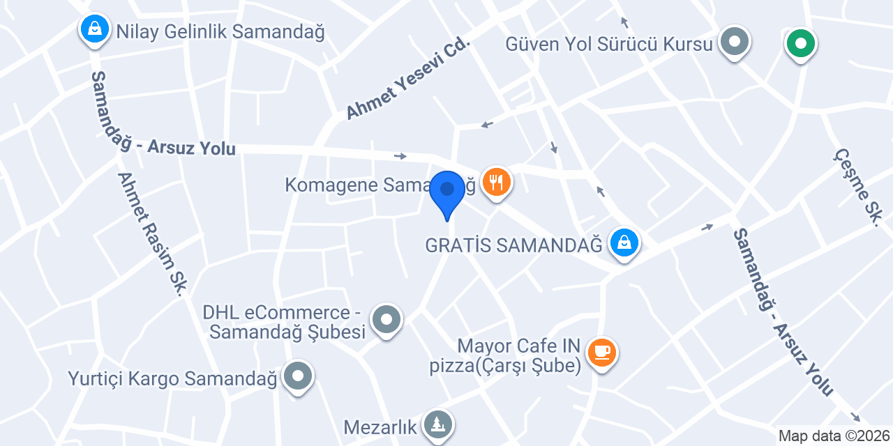 Samandağ emlak ve Gayrimenkul konumu