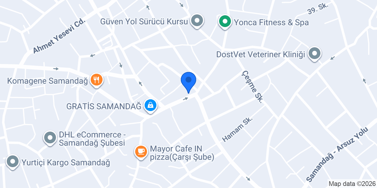Akıncı Kuyumculuk konumu