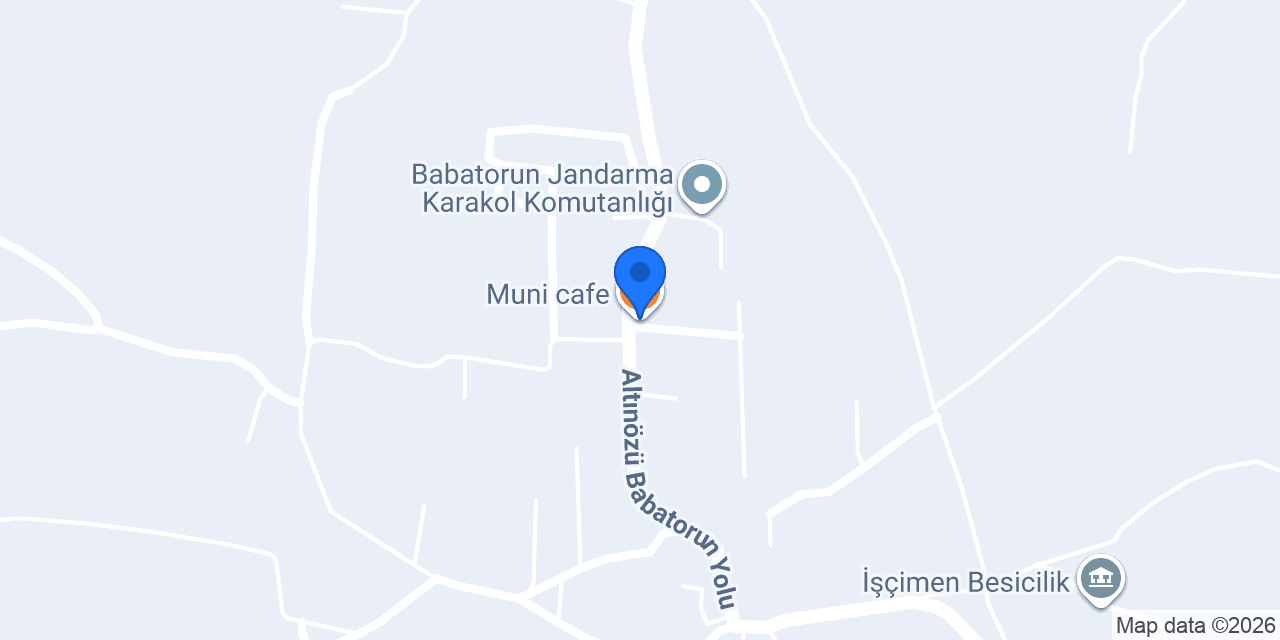 Muni cafe konumu