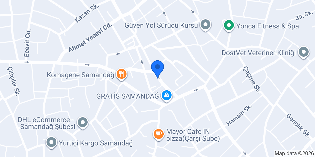 Samandağ Yabancı Dil Merkezi konumu