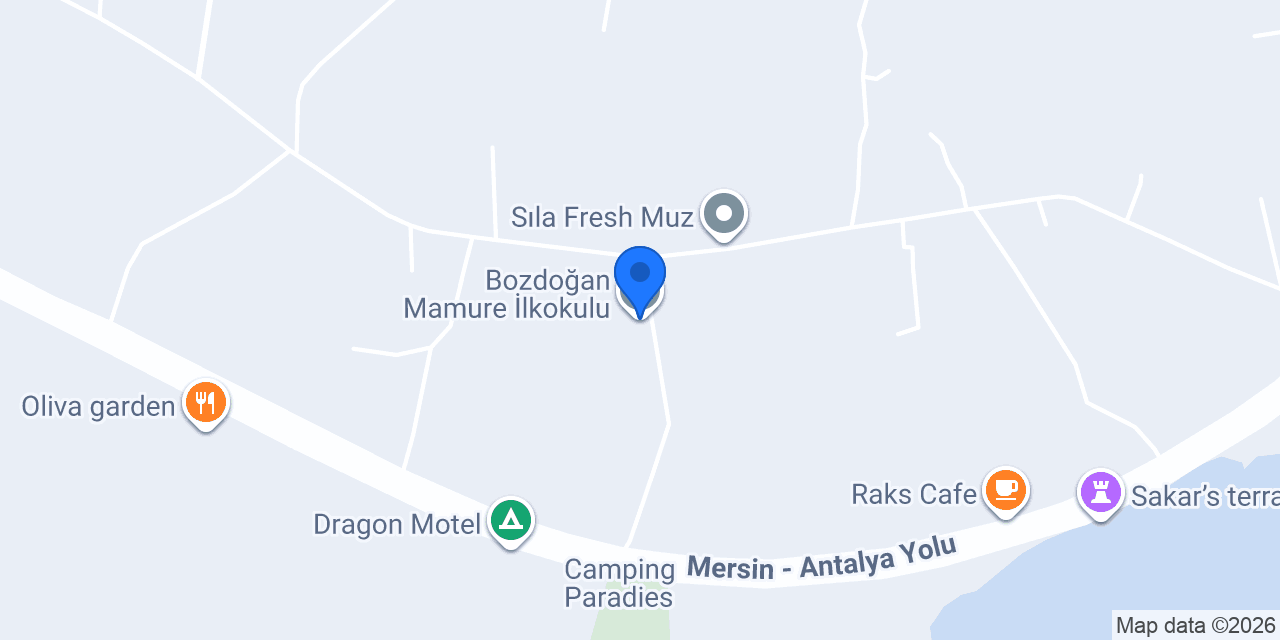 Bozdoğan Mamure İlkokulu konumu