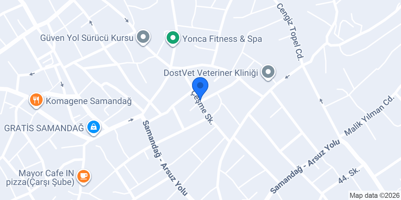OTO Kaporta konumu