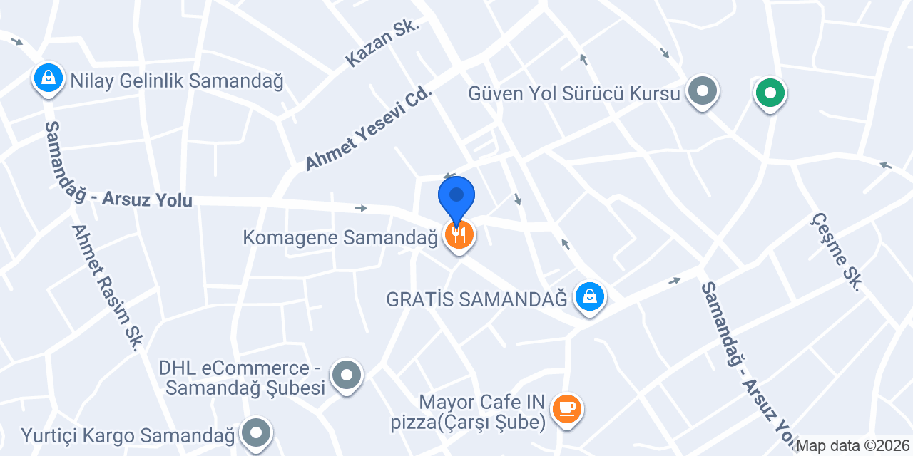 KEKİK FAST FOOD & CAFE konumu