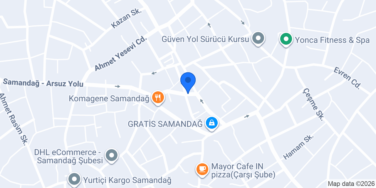 Eryılmaz Gıda Süt Ürünleri konumu