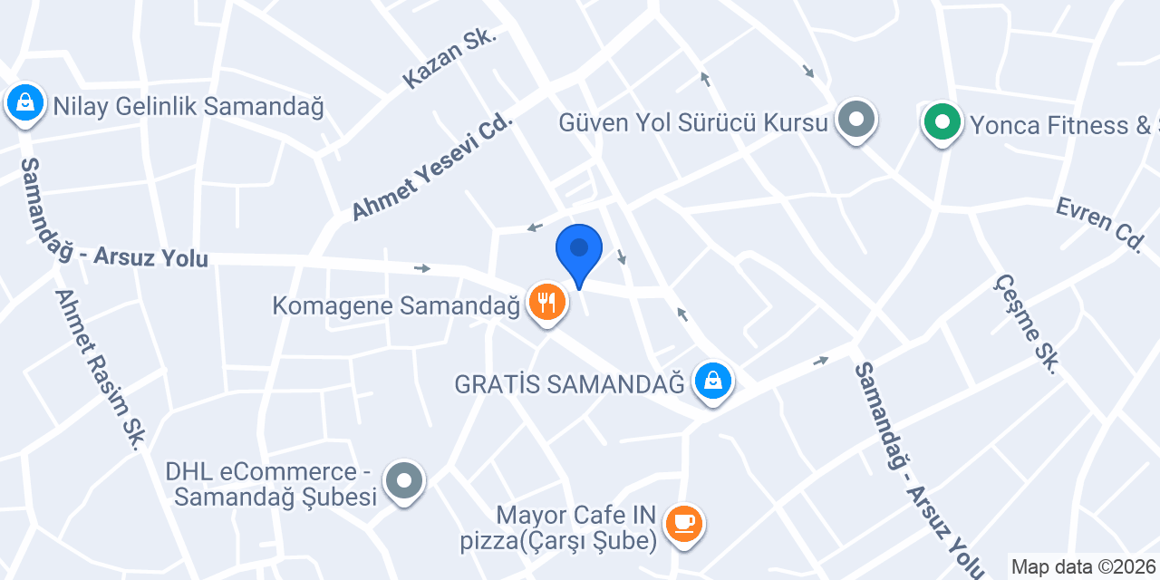 Çarşı Cafe konumu