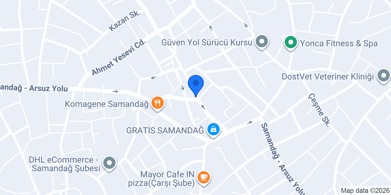 Özgür erkek kuaförü konumu