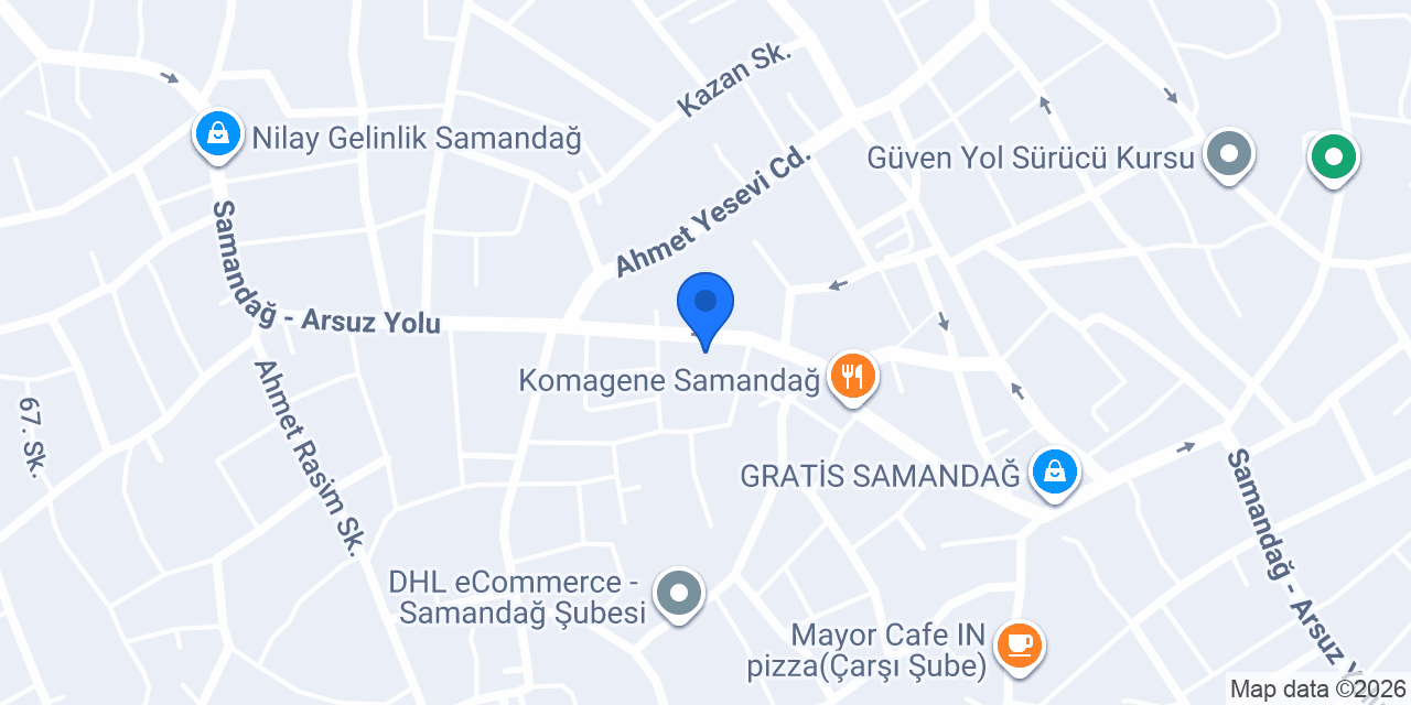 Samandağ Sizin Kebap & Döner konumu