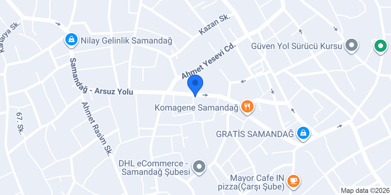 Camlıca Giyim konumu