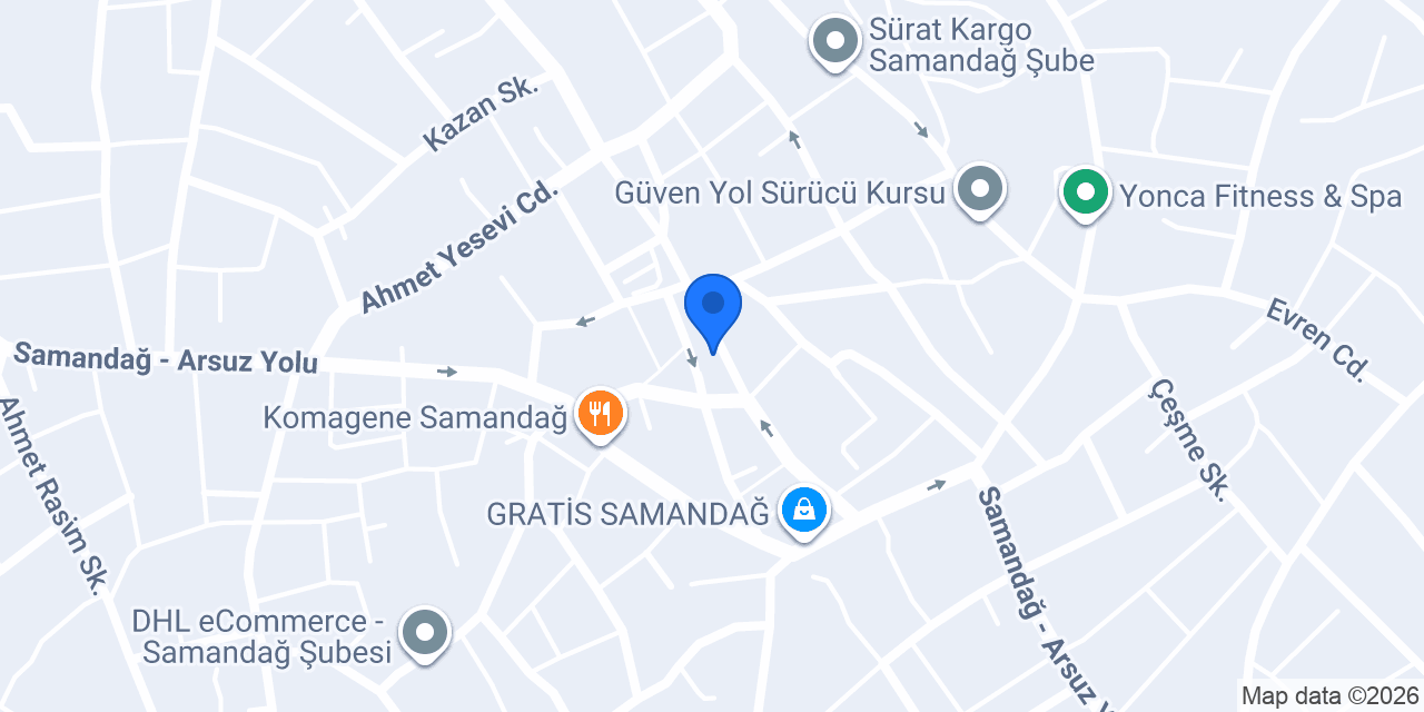 Temizel Süt Ürünleri konumu