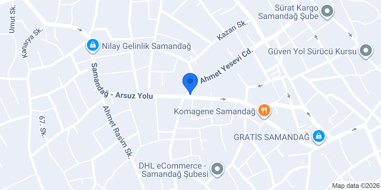 Sabitoğlu Pastanesi konumu
