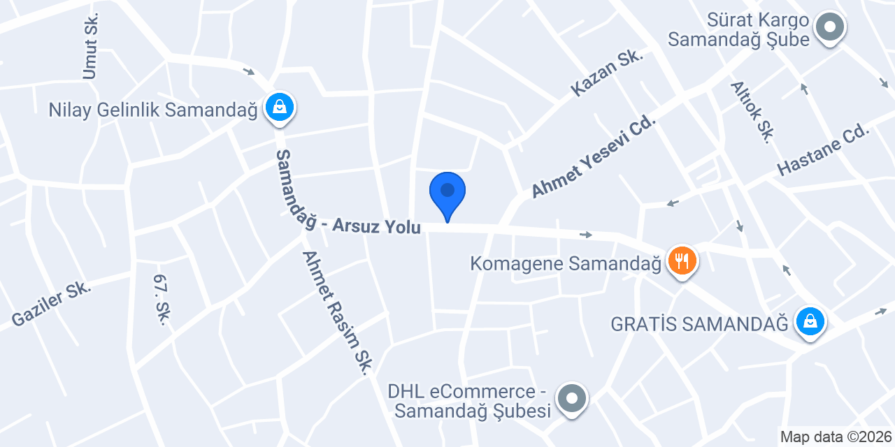 PROFİLO SAMANDAĞ BAYİSİ konumu