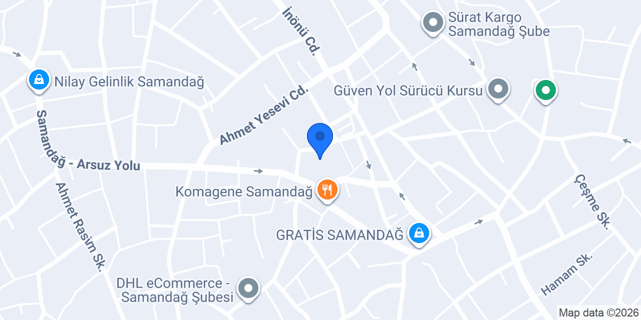 Bebeto Çiçekçilik konumu