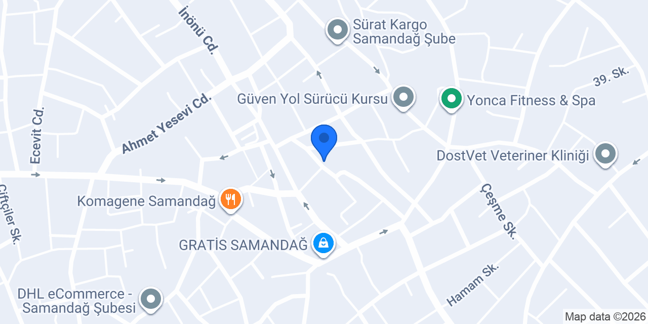 Eda kurutemizleme konumu